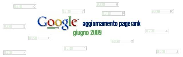Aggiornamento PageRank giugno 2009